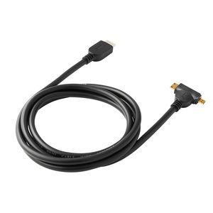 onn. Onn HDMI to Mini-HDMI or Micro-HDMI 6 Feet Cable 🆕